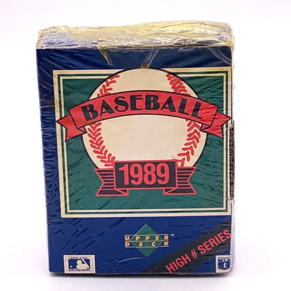 1989 Upper Deck Baseball High # Series Box Set Cards 701-800, Factory Sealed NEW